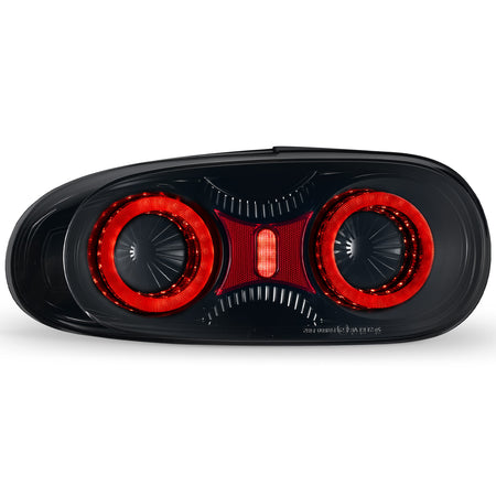 For 2005-2015 Mazda MX-5 NC Smoked RGB LED Tail Lights Assembly Pair