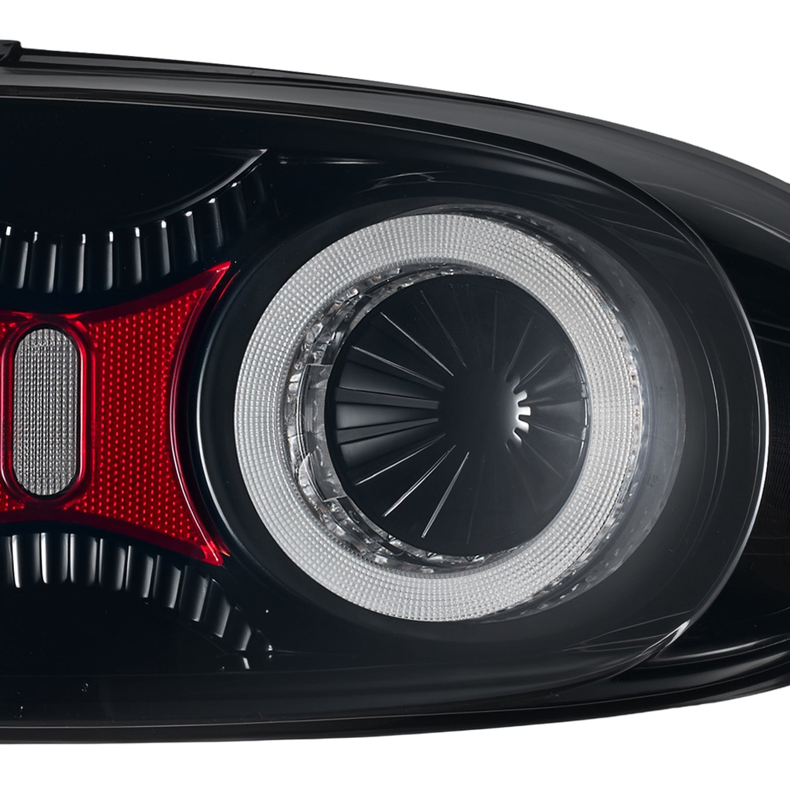For 2005-2015 Mazda MX-5 NC Smoked RGB LED Tail Lights Assembly Pair