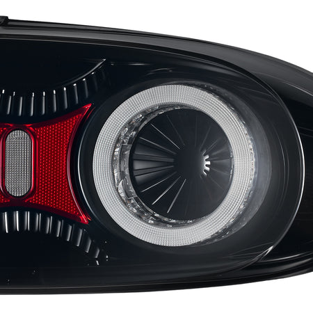 For 2005-2015 Mazda MX-5 NC Smoked RGB LED Tail Lights Assembly Pair