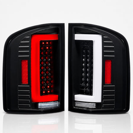 For 2007-2013 Chevy Silverado 1500 Smoked LED Tail Lights Assembly Pair