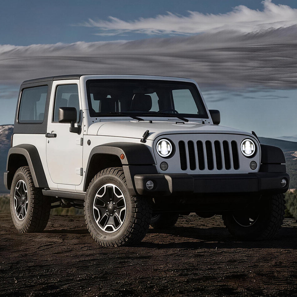 For-2007-2014-Jeep-Wrangler-7-Inch-RGB-Chasing-Halo-Headlights-Assembly-Pair