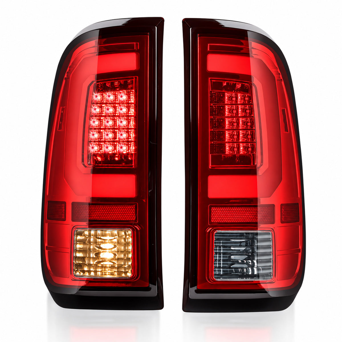 For 2008-2016 Ford Super Duty LED Tail Light Assembly Pair