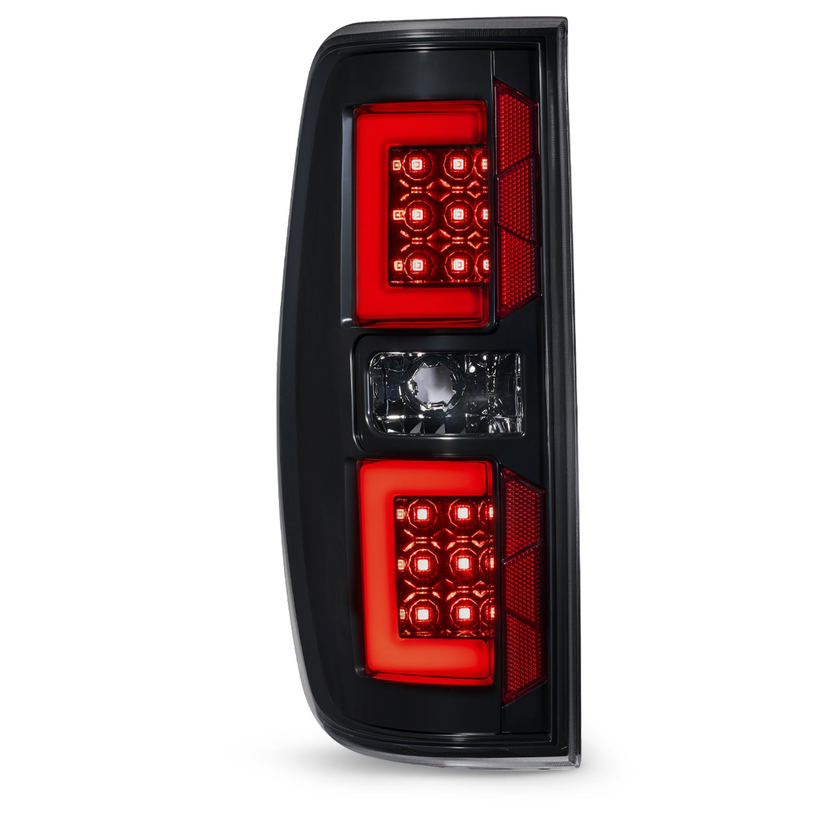 For 2009-2014 Ford F150 Clear Housing LED Tail Light Assembly Pair