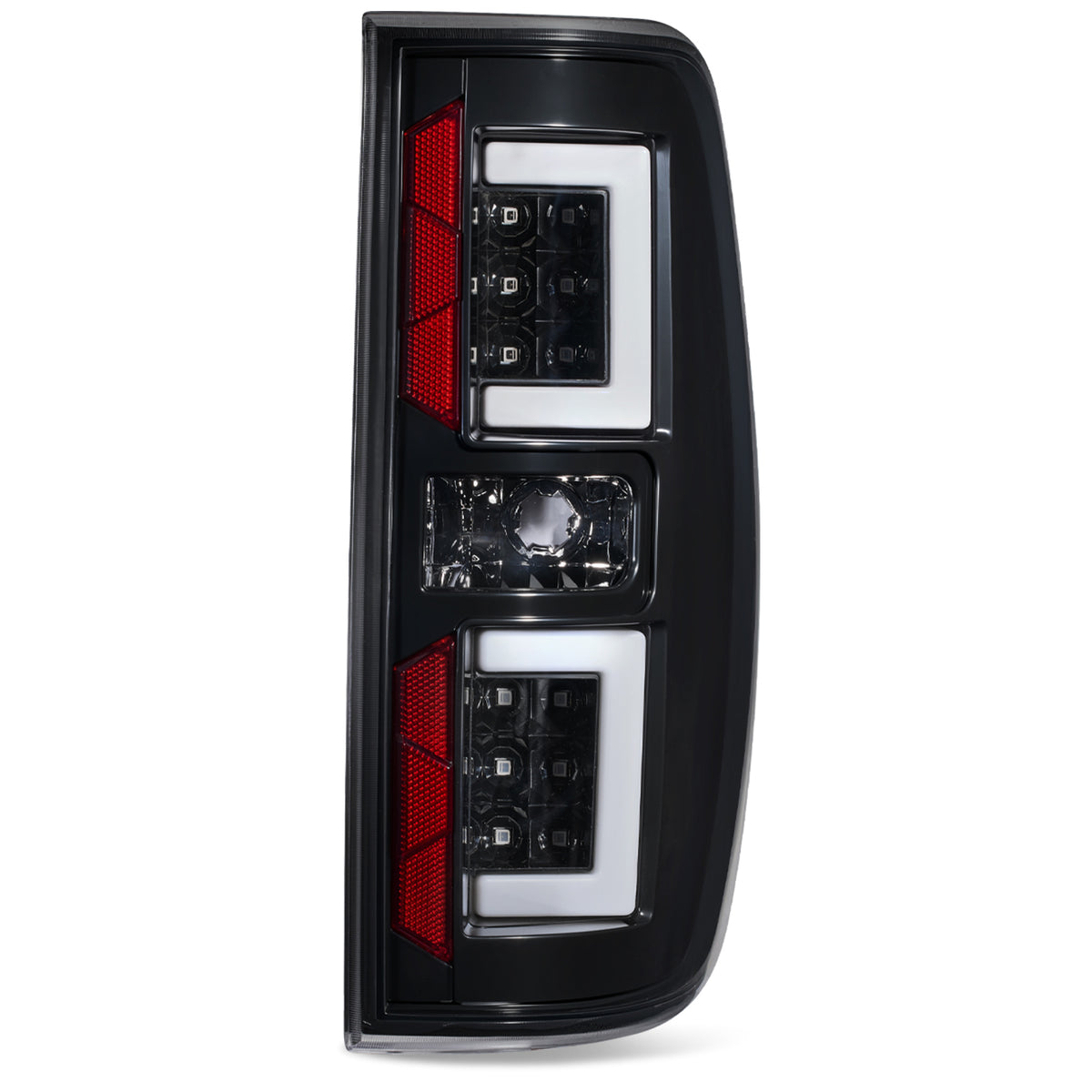 For 2009-2014 Ford F150 Clear Housing LED Tail Light Assembly Pair