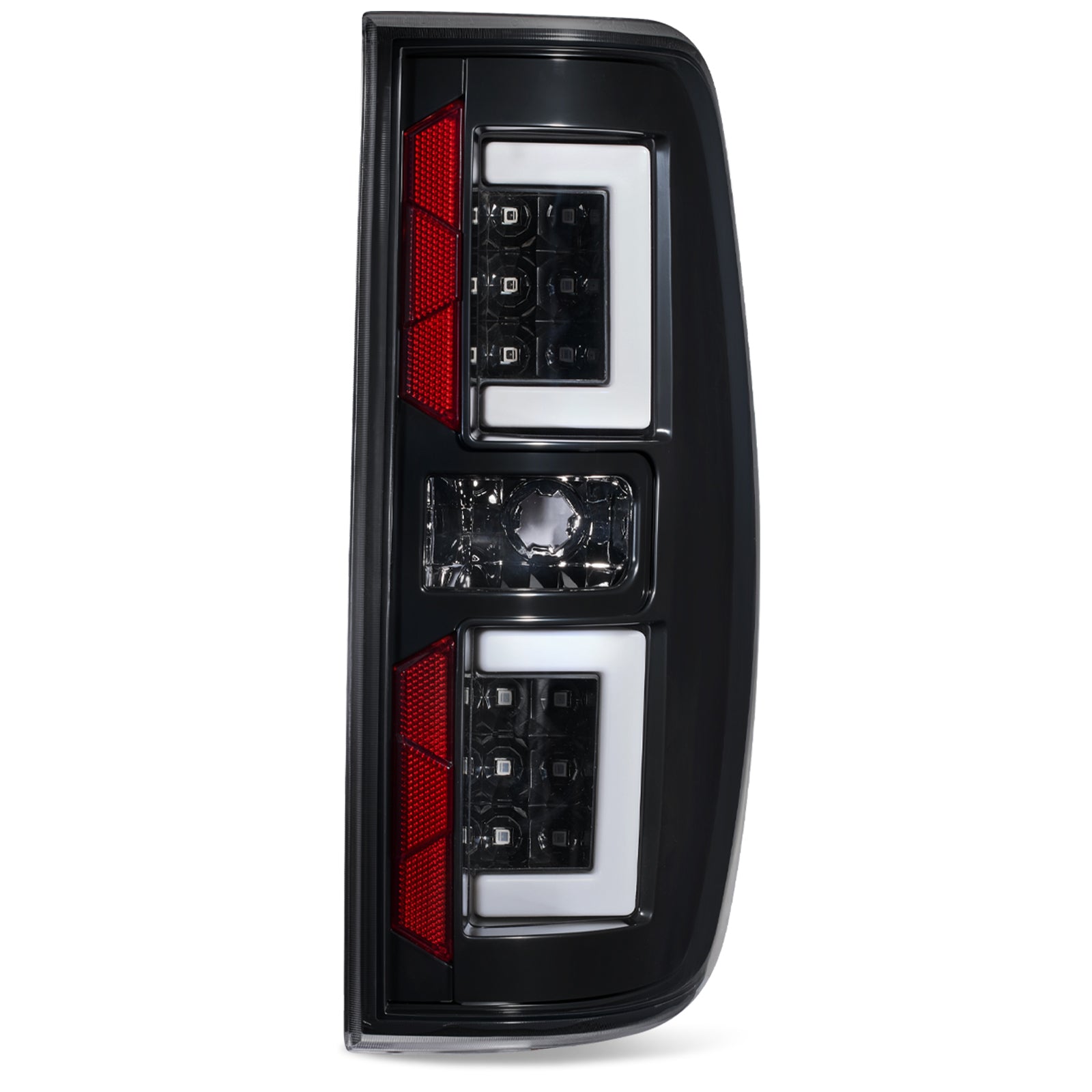 For 2009-2014 Ford F150 Clear Housing LED Tail Light Assembly Pair