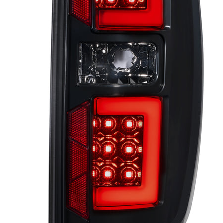 For 2009-2014 Ford F150 Clear Housing LED Tail Light Assembly Pair