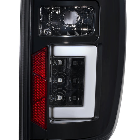 For 2009-2014 Ford F150 Clear Housing LED Tail Light Assembly Pair