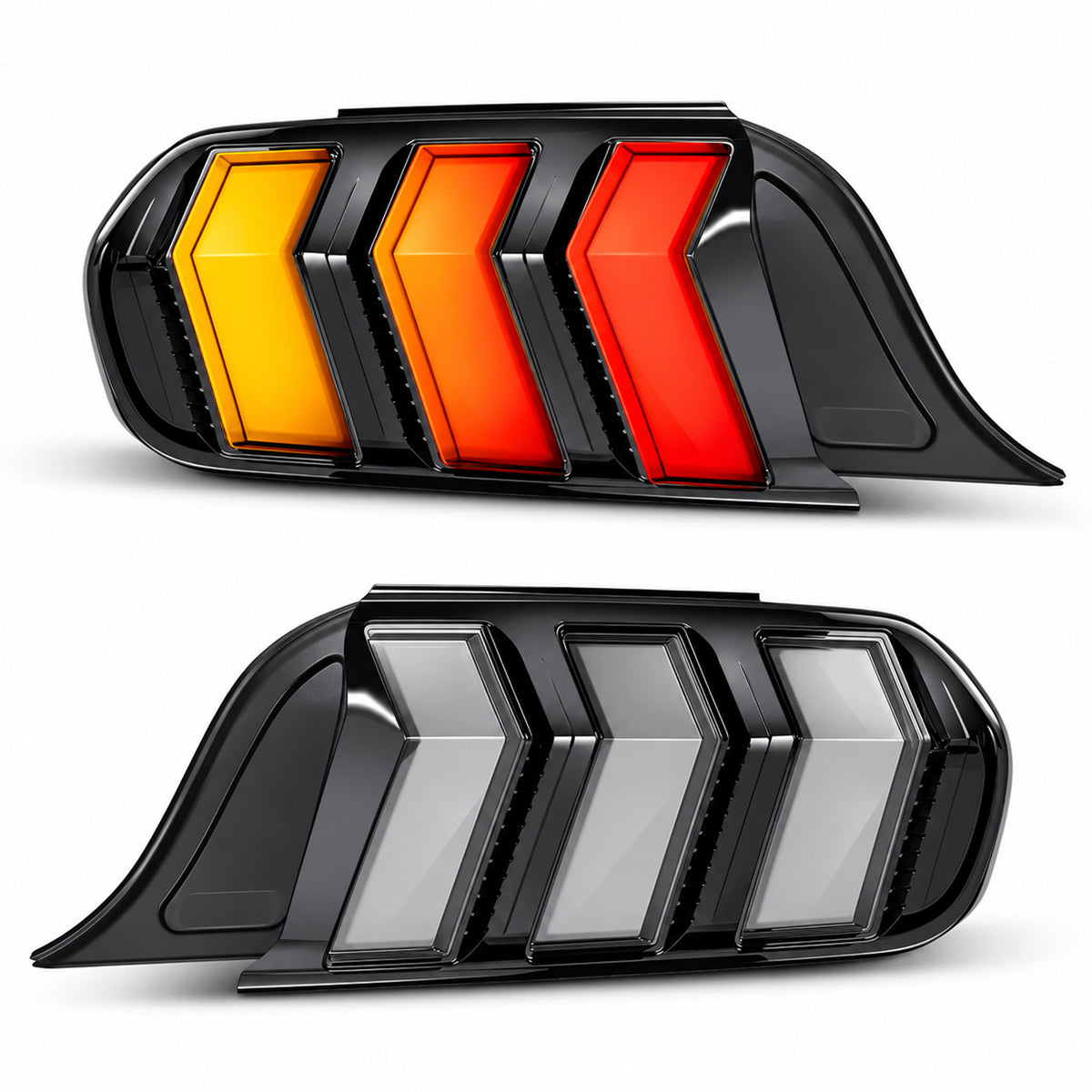 For 2015-2023 Ford Mustang LED Tail Light Assembly Pair