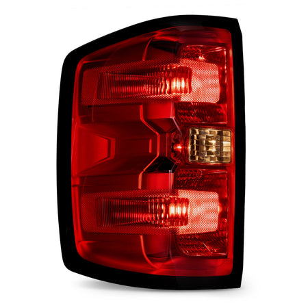 For 2016-2019 Chevy Silverado Red Lens Tail Light Assembly Pair