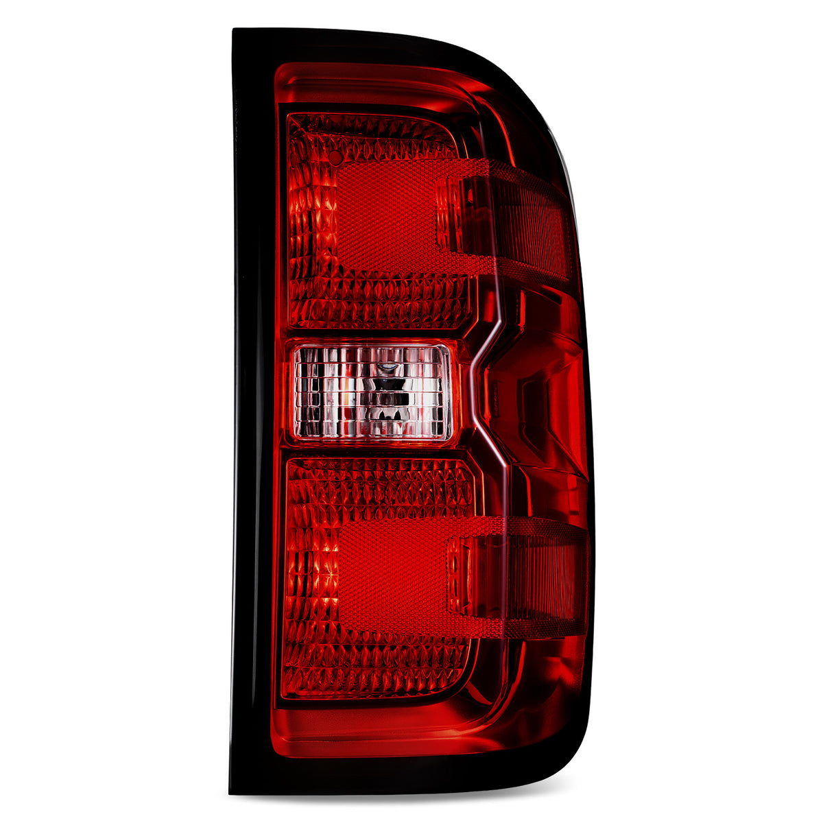For 2016-2019 Chevy Silverado Red Lens Tail Light Assembly Pair