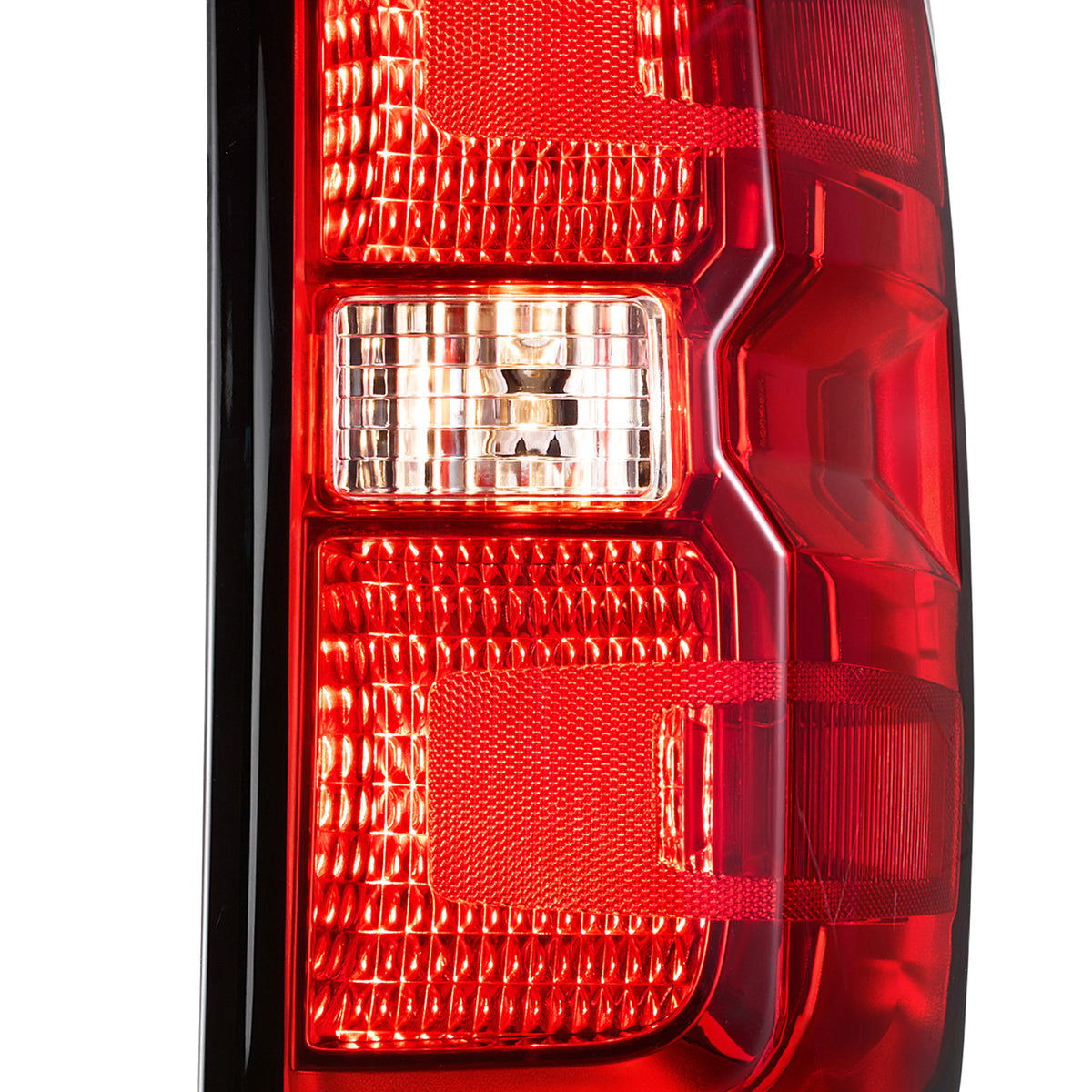For 2016-2019 Chevy Silverado Red Lens Tail Light Assembly Pair