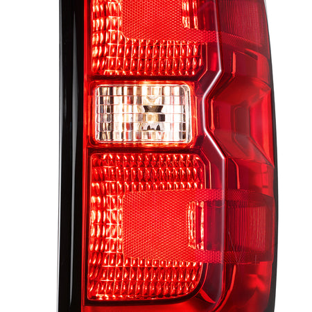 For 2016-2019 Chevy Silverado Red Lens Tail Light Assembly Pair