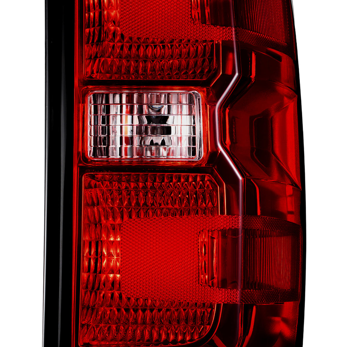 For 2016-2019 Chevy Silverado Red Lens Tail Light Assembly Pair