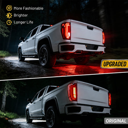 For 2019-2024 GMC Sierra LED Tail Lights Assembly Pair