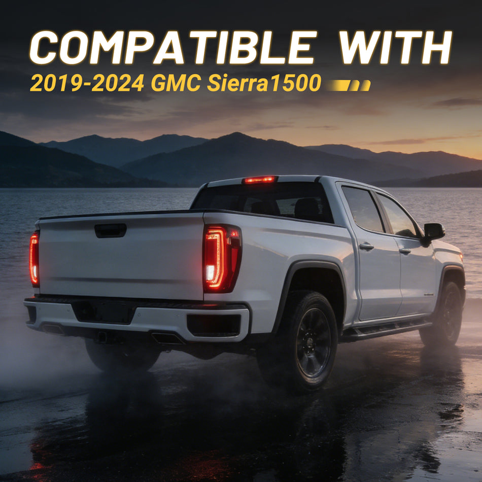For-2019-2024-GMC-Sierra-LED-Taillight-Assembly-Pair-26033010