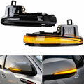 For 2016-2021 Toyota Tacoma Sequential LED Side Mirror Turn Signal Lights Pair