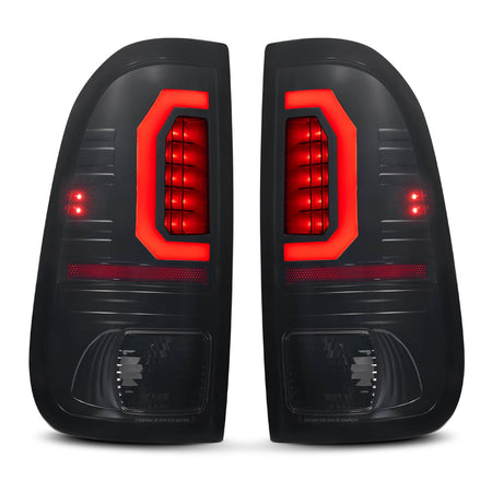 For 1997-2007 Ford Smoked LED Tail Light Assembly Pair