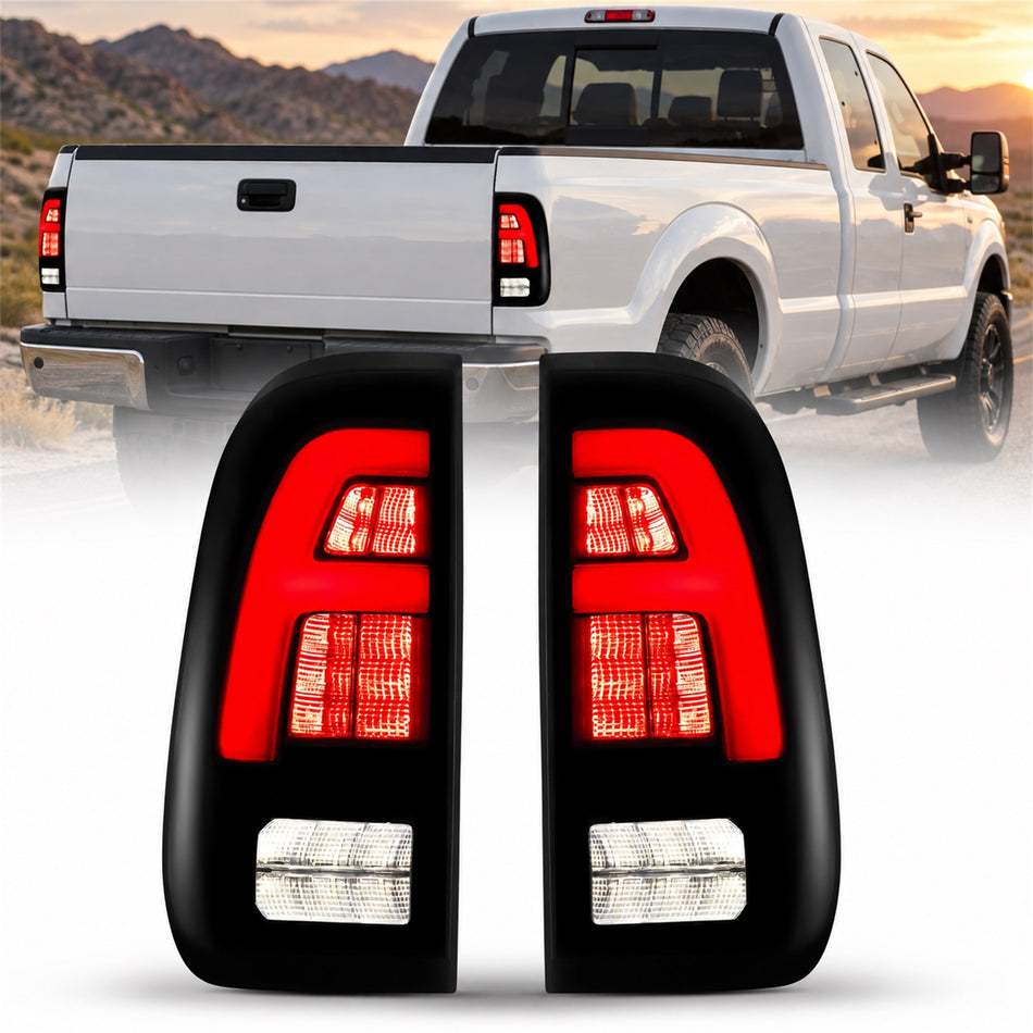 For 2008-2016 Ford LED Tail Light Assembly Pair