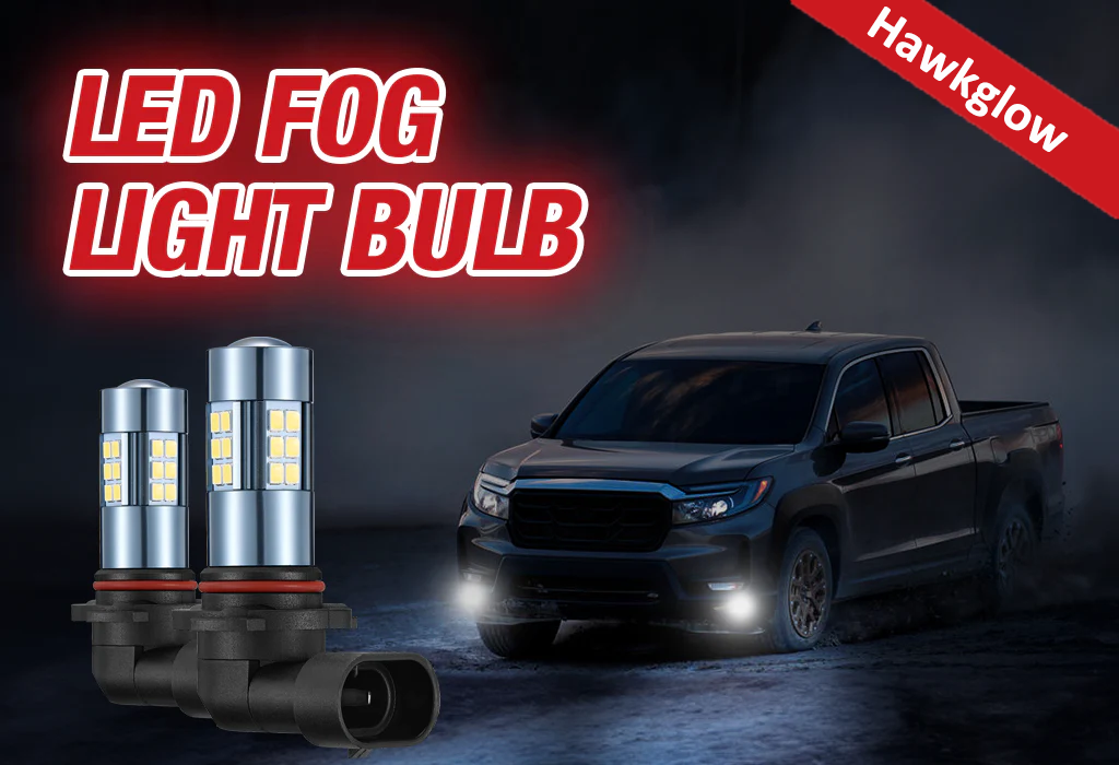 H10/9140/9145 LED Fog Light Bulbs 24W 6000K 4000LM White 2Pcs | Best Foglights Series