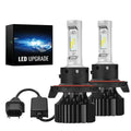 H13/9008 LED Headlight Bulbs 100W 6000K 14000LM White Dual-function 2Pcs for Chevrolet/Ford/GMC/BMV/Dodge/Honda/Nissan/Jeep