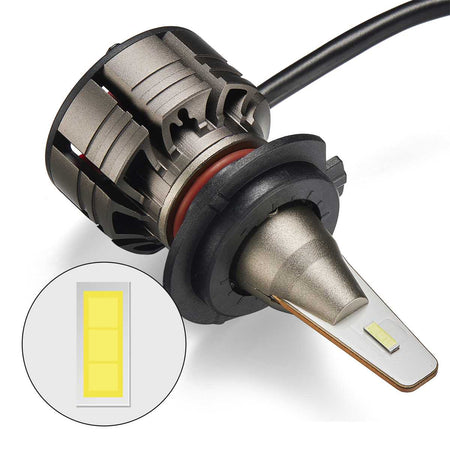 H7 LED Headlight Bulbs 18W 6000LM 6000K | 2 Bulbs Flashark