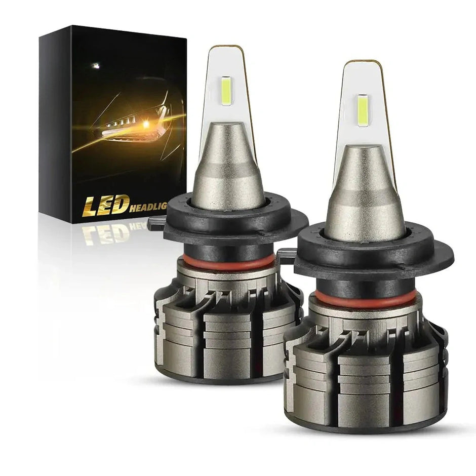 1 Piece H7 Car Mini Lens Headlight H4 LED Projector Bulb 6000K 16000LM Auto Motorcycles Lamp 12V High and Low Beam Light - 34 1 Piece H7 Car Mini Lens Headlight H4 LED Projector Bulb 6000K 16000LM Auto Motorcycles Lamp 12V High and Low Beam Light - 34