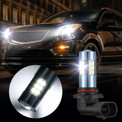 H10/9140/9145 LED Fog Light Bulbs 24W 6000K 4000LM White 2Pcs | Best Foglights Series