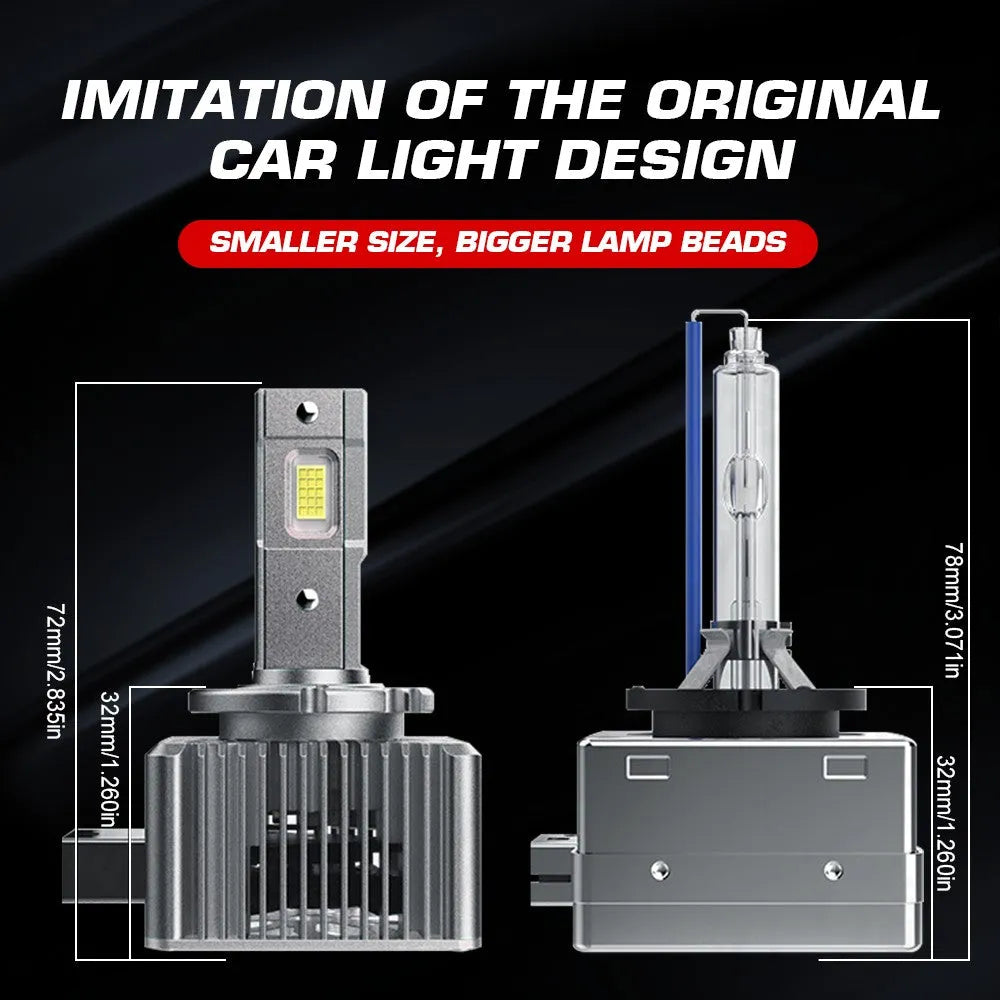 d3s headlight bulb replacement with smaller size
