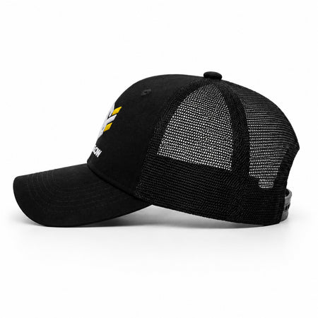 Hawkglow Logo Black Baseball Cap