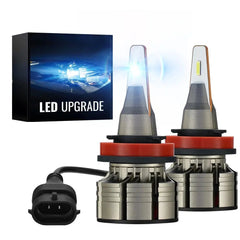 H11 H8 H9 LED Headlight Bulbs 60W 6500K 16000LM White 2Pcs for Chevrolet/Ford/Toyota/Dodge/GMC/Honda/Nissan/Lexus/Jeep/Mazda