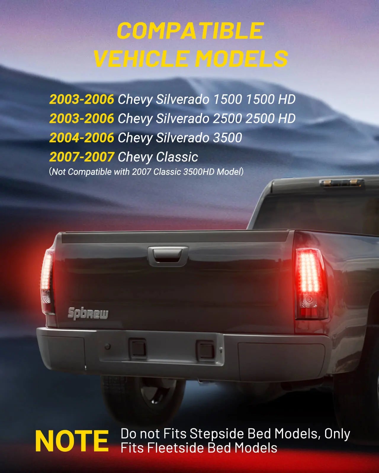 Fit For 2003-2006 Chevy Silverado Pickup Red Clear Right Tail Fit For 2003-2006 Chevy Silverado Pickup Red Clear Right Tail